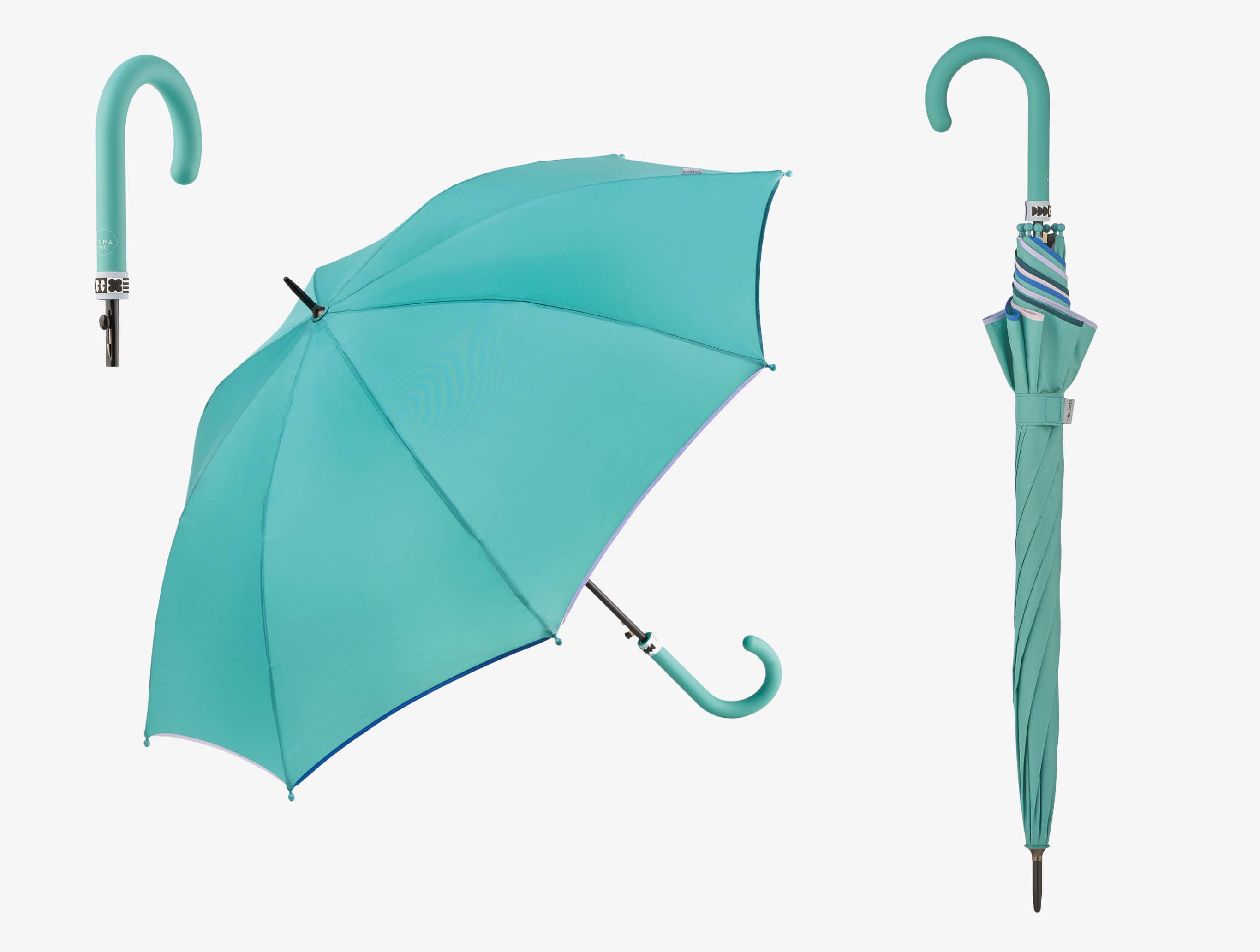 Mkr International - Wholesale Umbrella - Unisex - Long Auto Umbrella "Colors" | Bright and Colorful Ribs3