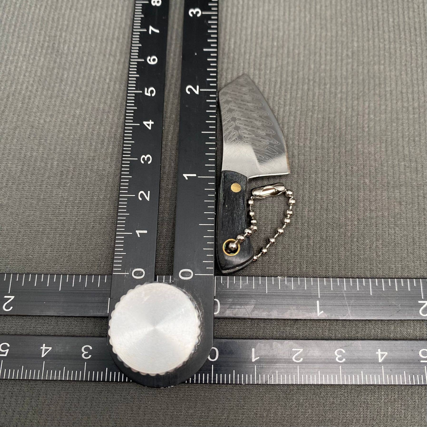 Mio Queena - Wholesale Pocket Knife/Holder - Black Wooden Handle Mini Stainless Steel Knife with Cover5