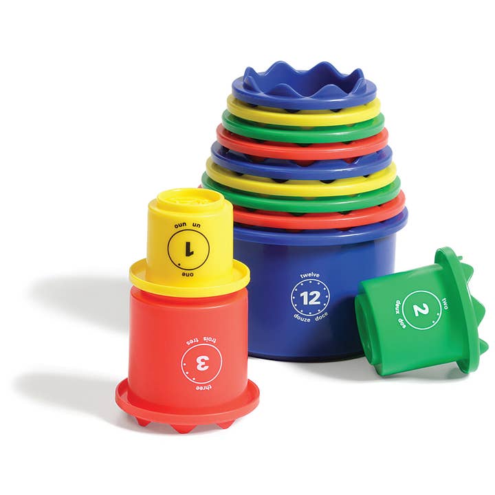 Discovery Toys - Wholesale Toy Set - Kids - MEASURE UP!® Cups Stack & Learn Set