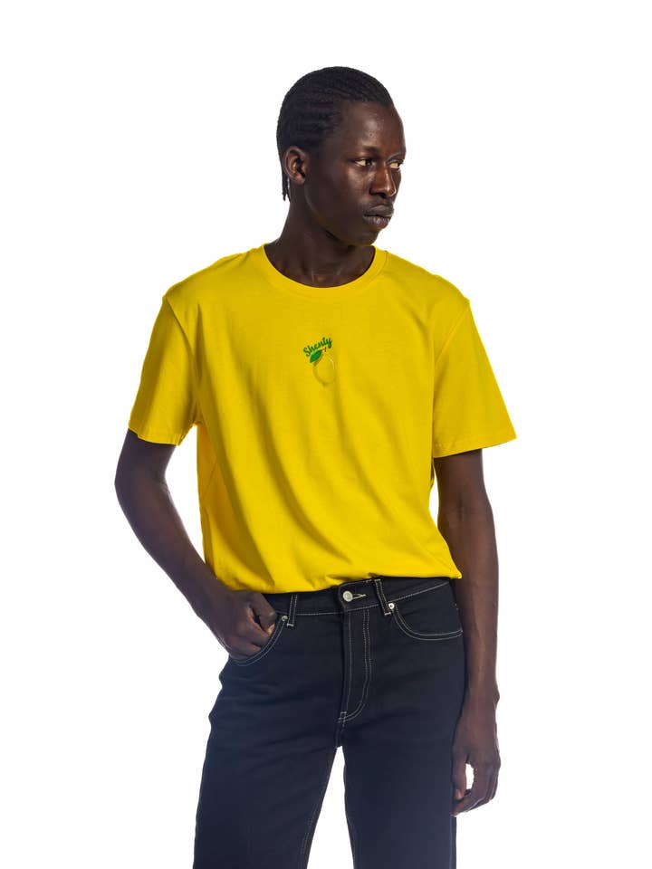T-shirt citron pour la vente par Shenty
