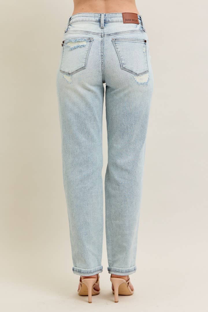 LT MR Repair Stitch Detail Destroy Single Cuff BF for wholesale on Faire6