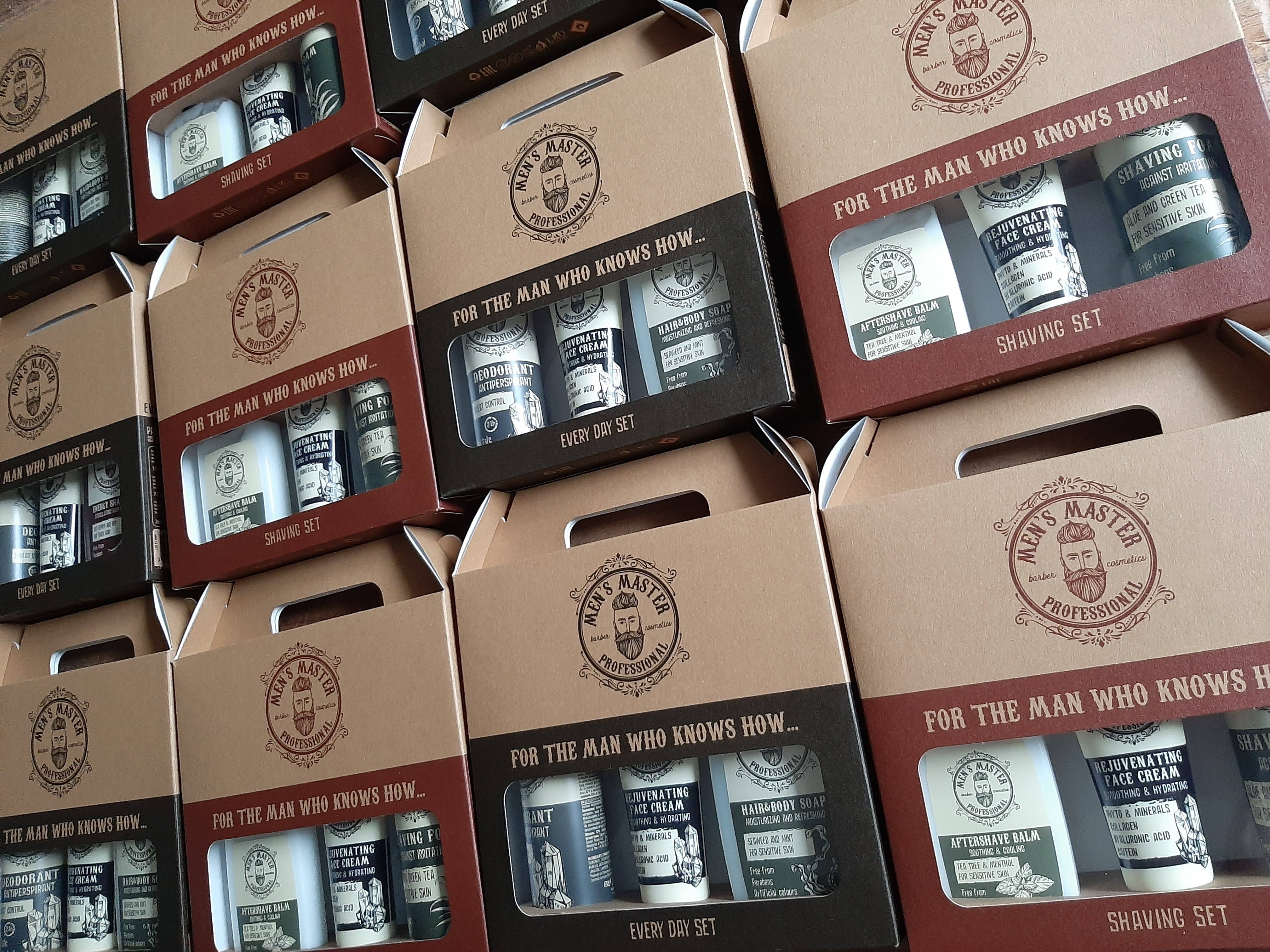 Mister33 Mencare – Engroshandel Barbersæt - Herre – Gavesæt til mænd - Barberingssæt // 395 ml2