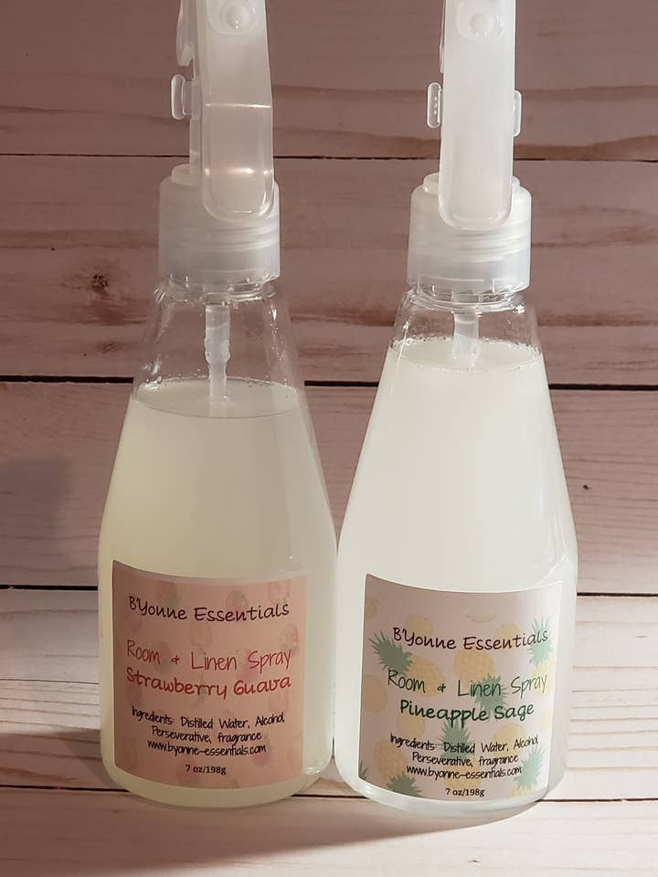 Room & Linen Spray 2.75 oz. Bottles for wholesale by B'Yonne Essentials