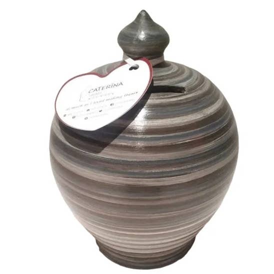 Keramisk sparegris, smadre sparebøsse, sparegris til mænd for engroshandel hos Caterina