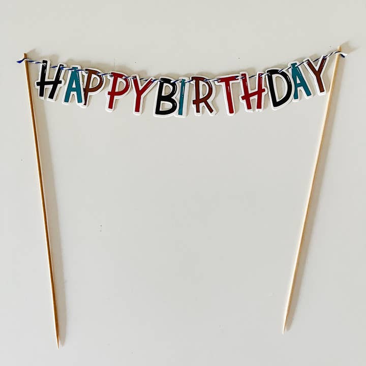 Josi James - Wholesale Cake/Cupcake Topper - Fishing Cake Banner2