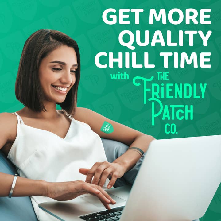 Friendly Patch CO - Wholesale Oral Supplement/Vitamin - Stress Patch Relax & Let Go Ashwagandha Gaba 28 Patches13