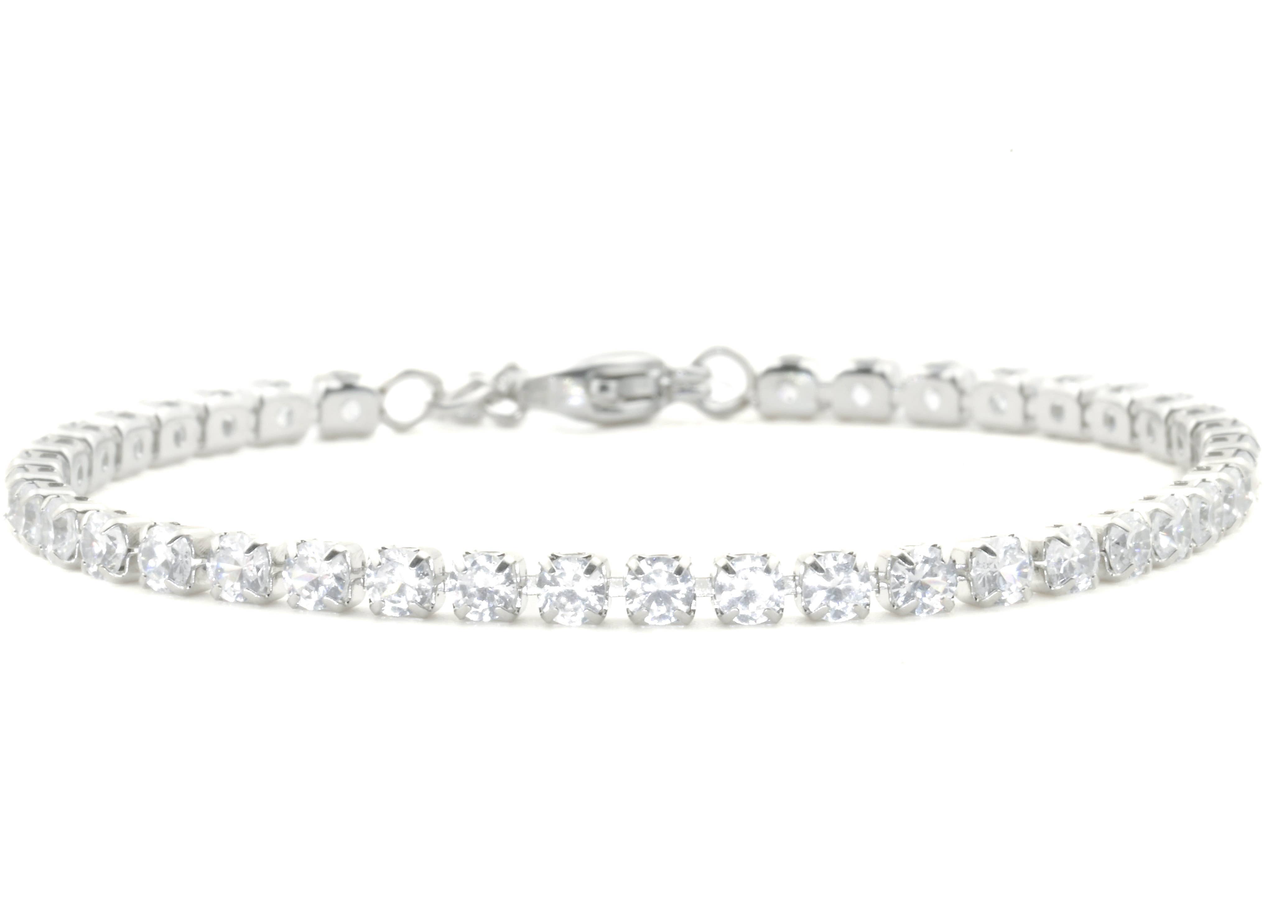 Blueyejewelry - Wholesale Tennis Bracelet - Tennis Chain Bracelet - Tarnish-free CZ Diamond Bracelet 8