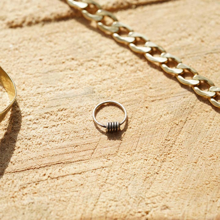 Urbiana – wholesale Nose ring – Sterling Silver Bali Nose Ring8