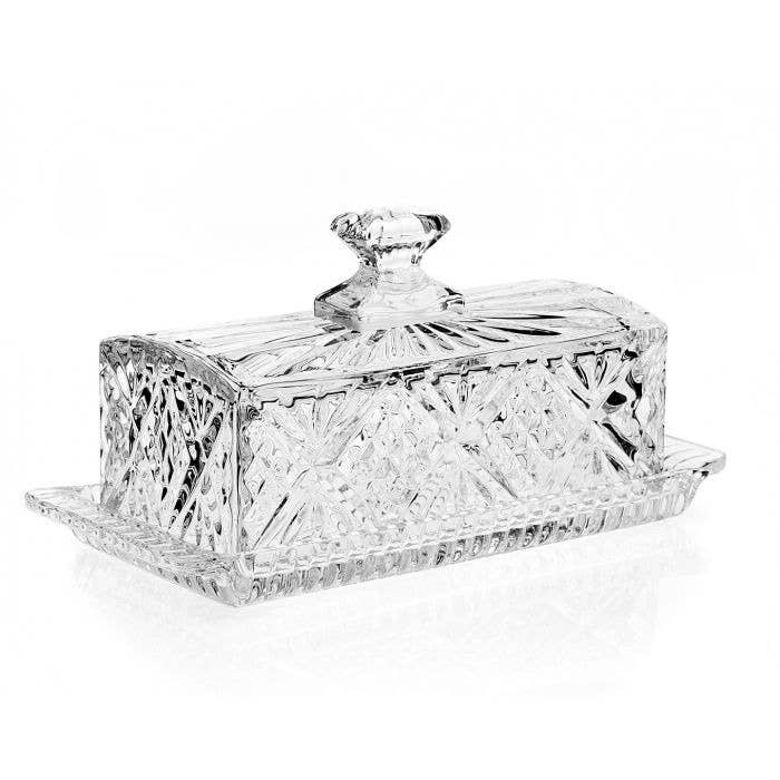 Godinger - Wholesale Butter dish - Dublin Covered Butter Dish0