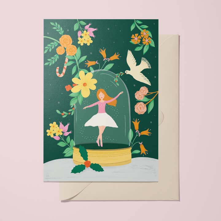 KAART "DANSERES" voor wholesale door Happy Blooming