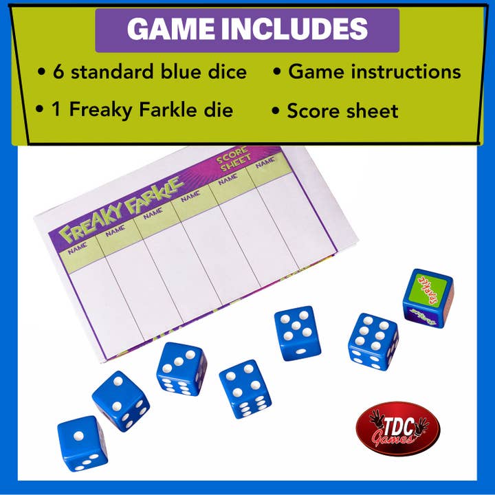 Wood Expressions - Wholesale Dice - Freaky Farkle Dice Game