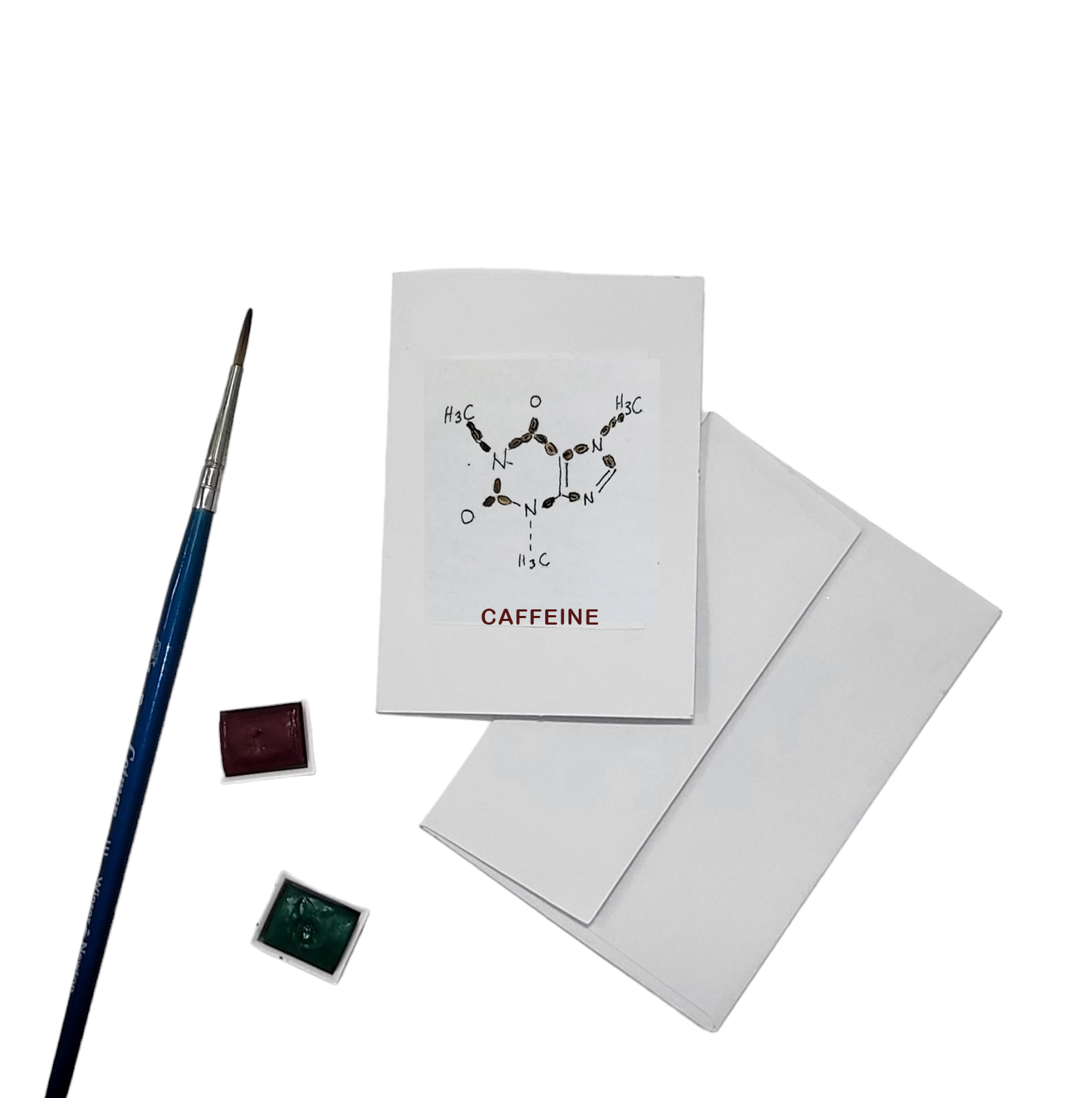 Emily Drew Yates Art & Illustration - Wholesale Everyday Greeting Card - Mini Watercolor Gift Enclosure Cards - 15 Options5