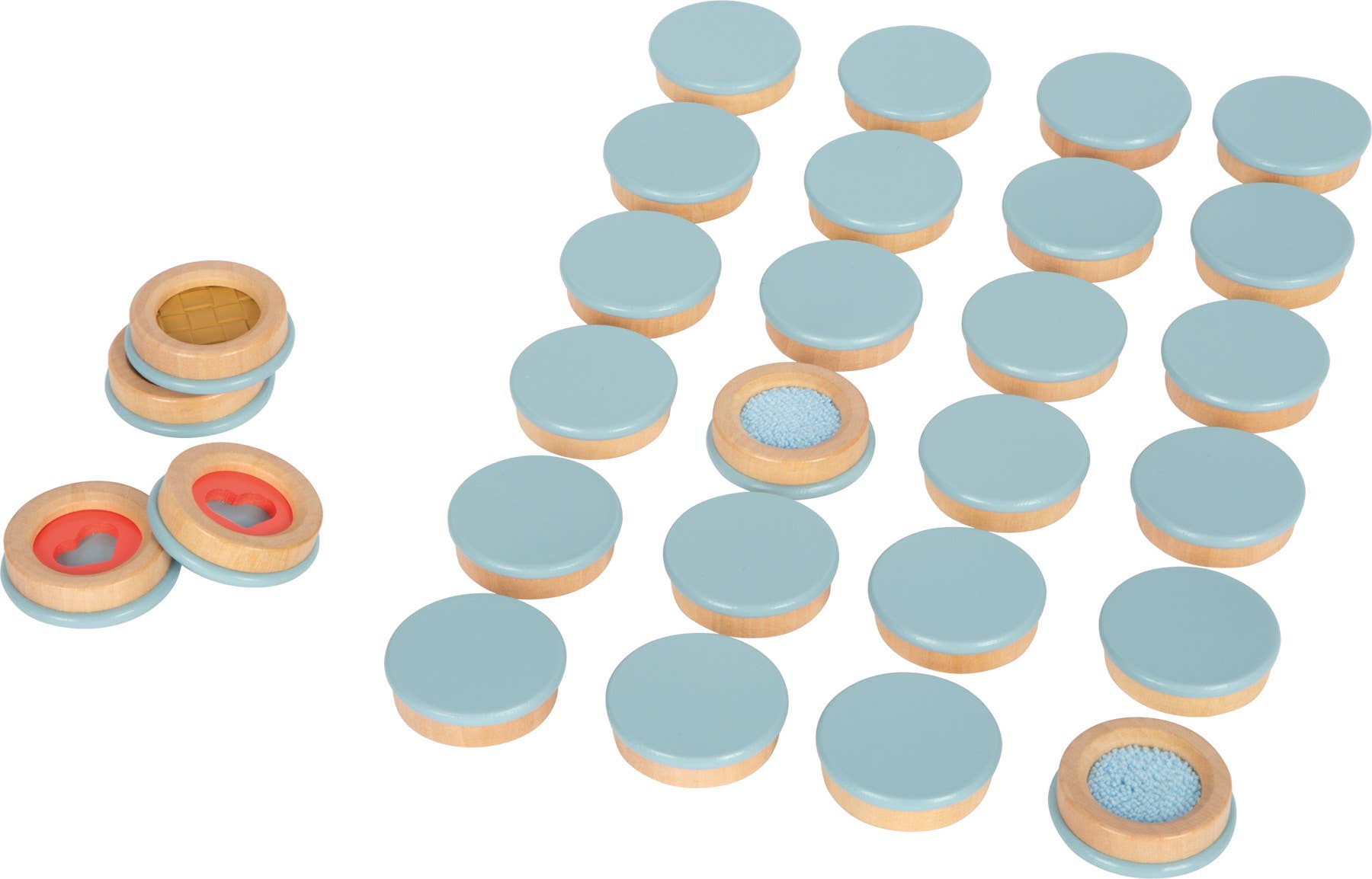 small foot – wholesale Träleksak - Barn – Feelmemo "Sensory" | taktilt memoryspel i trä3