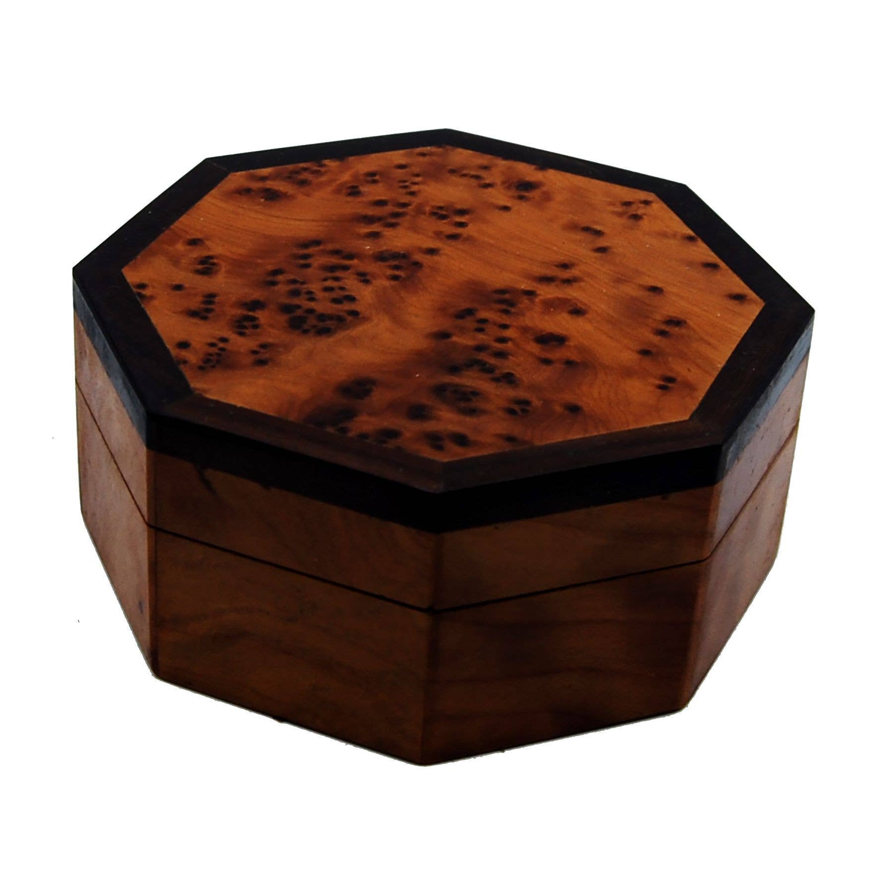 Etnico del Mondo - Wholesale Jewelry Box/Organizer - Burl Wood and Thuja Moroccan Jewelry Box #72