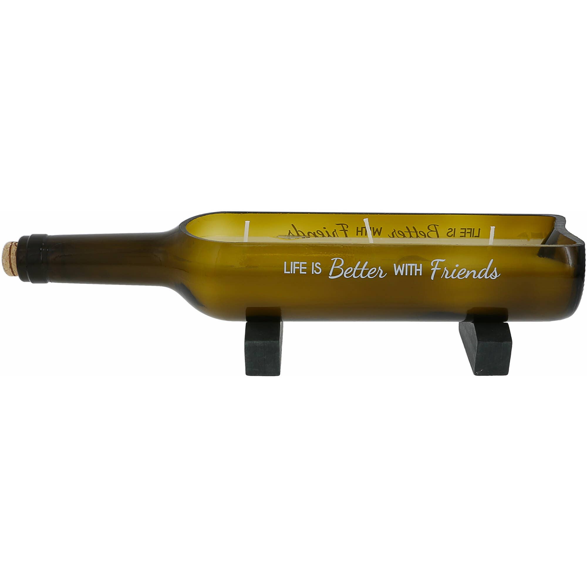 Pavilion - Vente Bougies originales - Friends - Bougie en bouteille de vin de 14 oz6