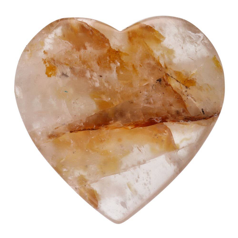 Vives de la Cortada S.L - Vente Pierre et cristal de spiritualité - Cœur en quartz hématoïde0