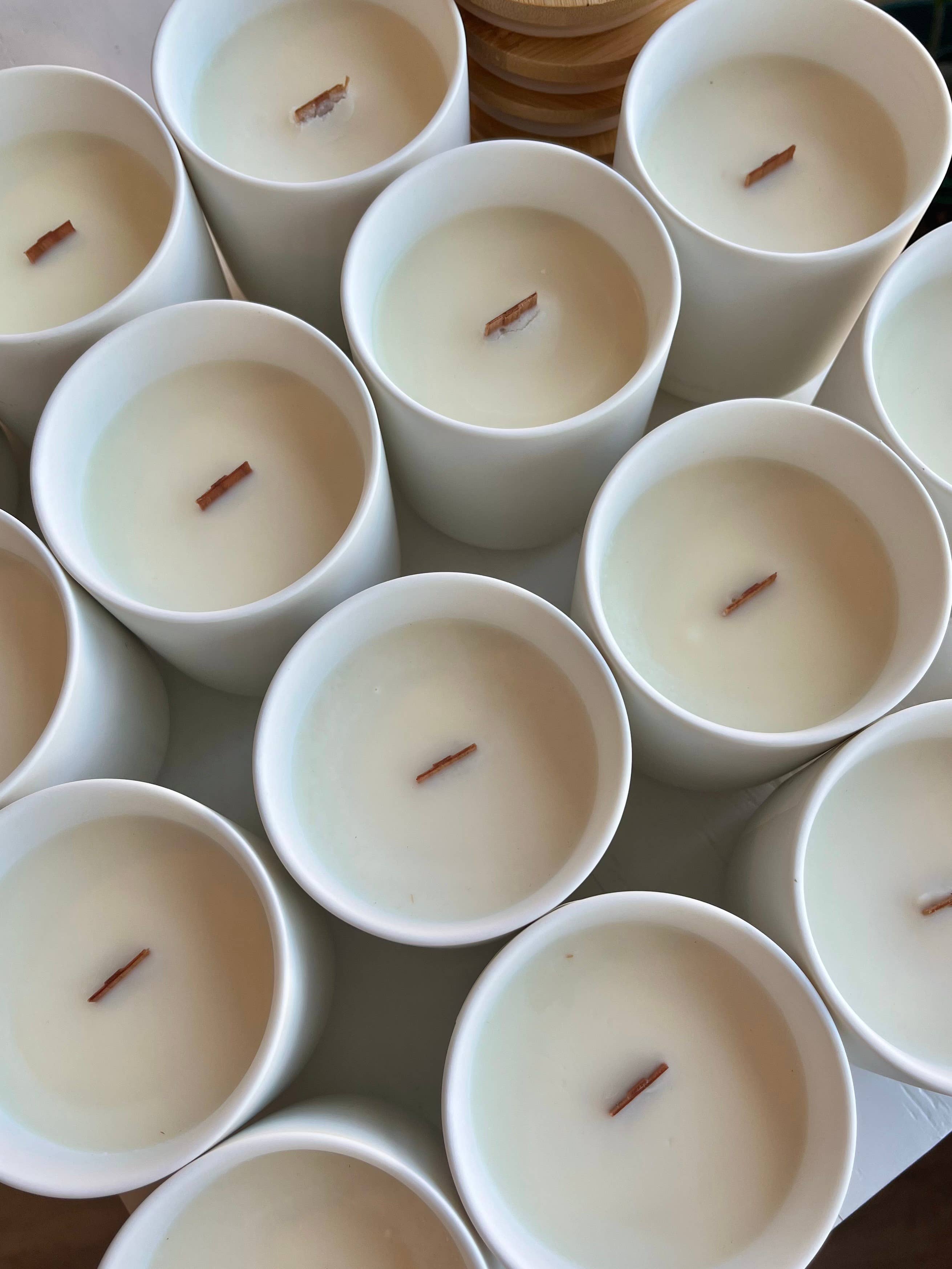 Rayne Refillery - Wholesale Jar/Filled Candle - The Granite Vessel -  Coconut Soy Wax Candle2