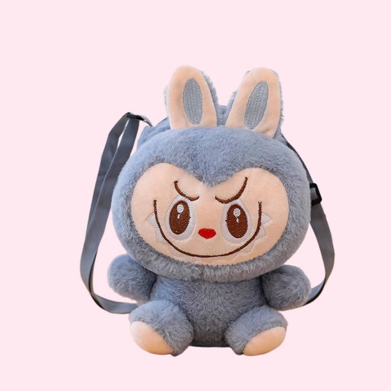 Sinomd Canada - Wholesale Stuffed/Plush Toy - Kids & Baby - 8" Labubu Inspired Plush Backpack4