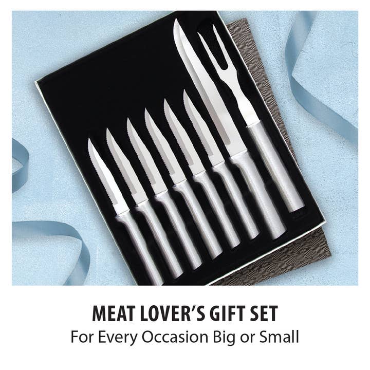 Rada Cutlery - Wholesale Knife Set - Silver Meat Lover's Gift Set1