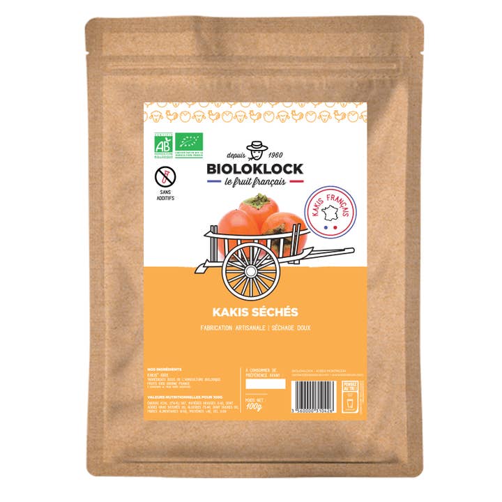 Dried persimmons 100g for wholesale by Bioloklock