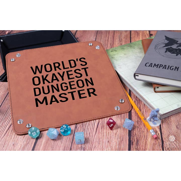 Level 1 Gamers - Wholesale Dice - World's Okayest Dungeon Master - D&D Dice Tray4