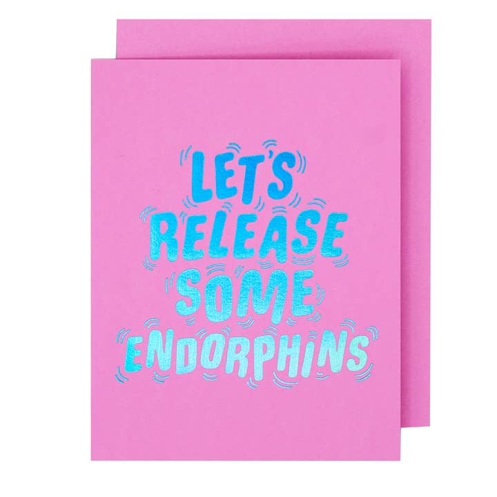 Release Endorphins Love Card for wholesale by The Social Type