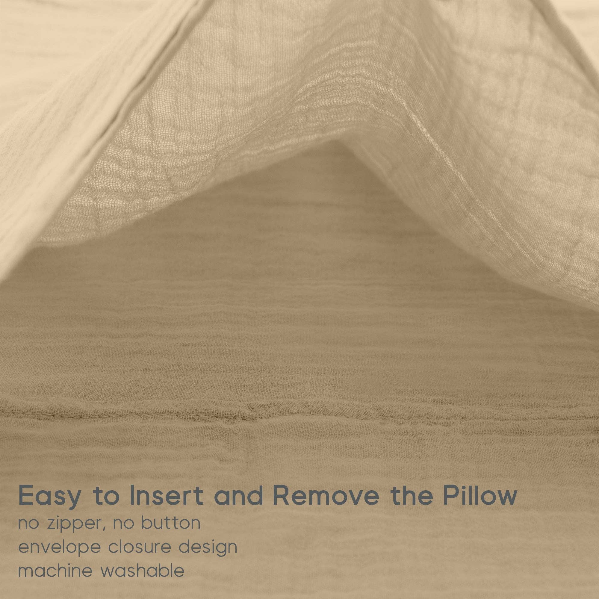 Barooga - Wholesale Bedding Pillowcase/Sham - Kids & Baby - Toddler Muslin Pillowcase, 14"x19", 2 Pack14