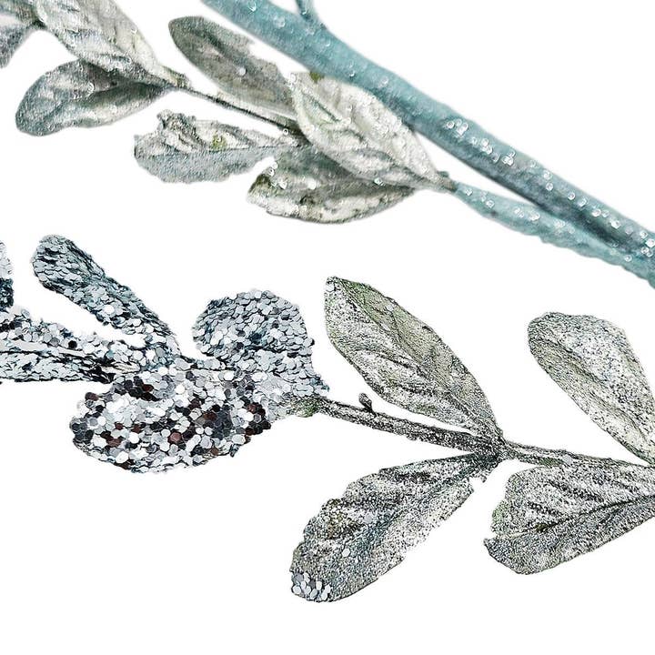 A&B Home Group Inc. - Wholesale Christmas Decoration - 31"H Myrtle Spray - Aqua1