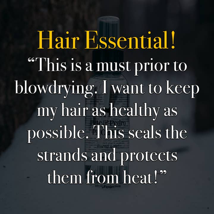 Pete & Pedro - Wholesale Hair Spray - PROTECT Heat Protection Shield Spray