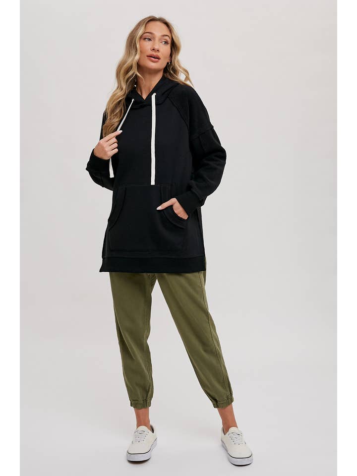 Bluivy - Wholesale Hoodie - Women's - FLEECE HOODIE TUNIC5
