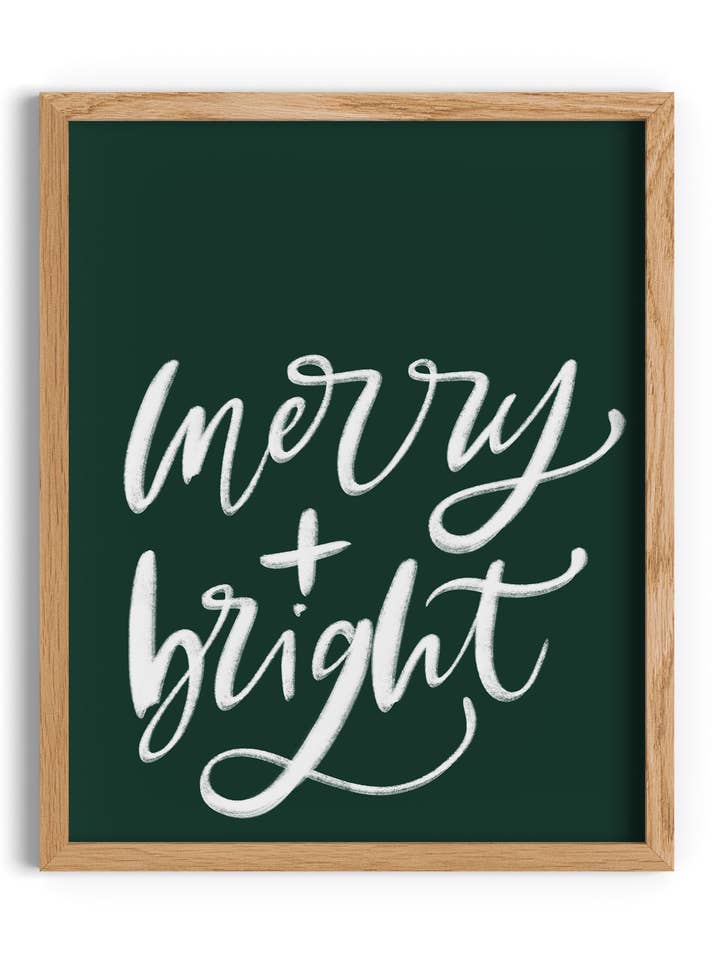 Christmas Print for wholesale by Isabela Schielke Studio