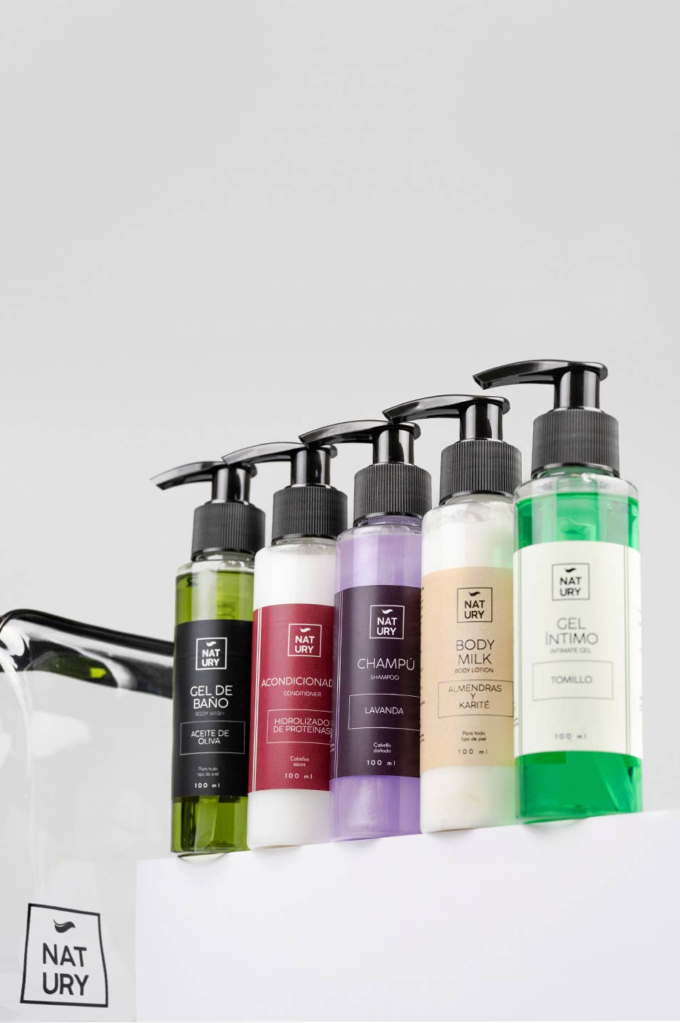 Natury Greencare - Wholesale Bath & Body Set - PACK THE MINIS FOR VIAJE NATURY2