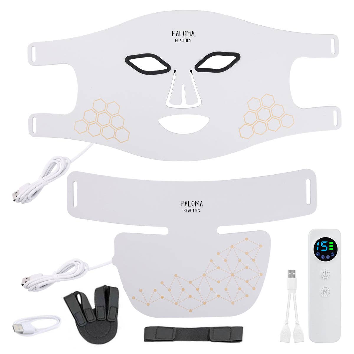 PALOMA BEAUTIES – wholesale Skincare face mask – LED FACE AND NECK MASK LIGHT THERAPY7