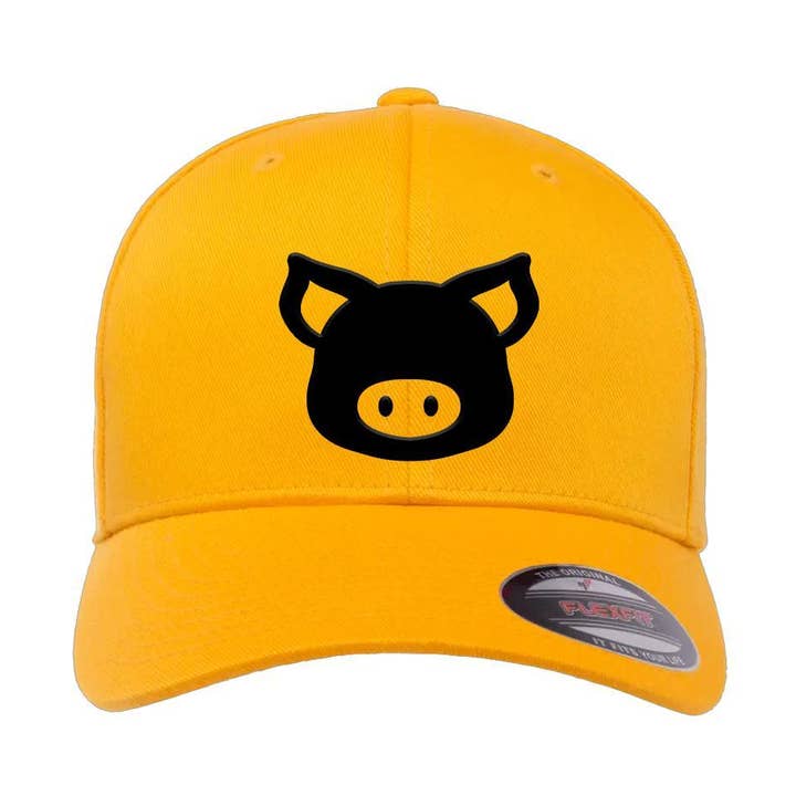 Pig Icon FlexFit Hat for wholesale by Assassin Menswear