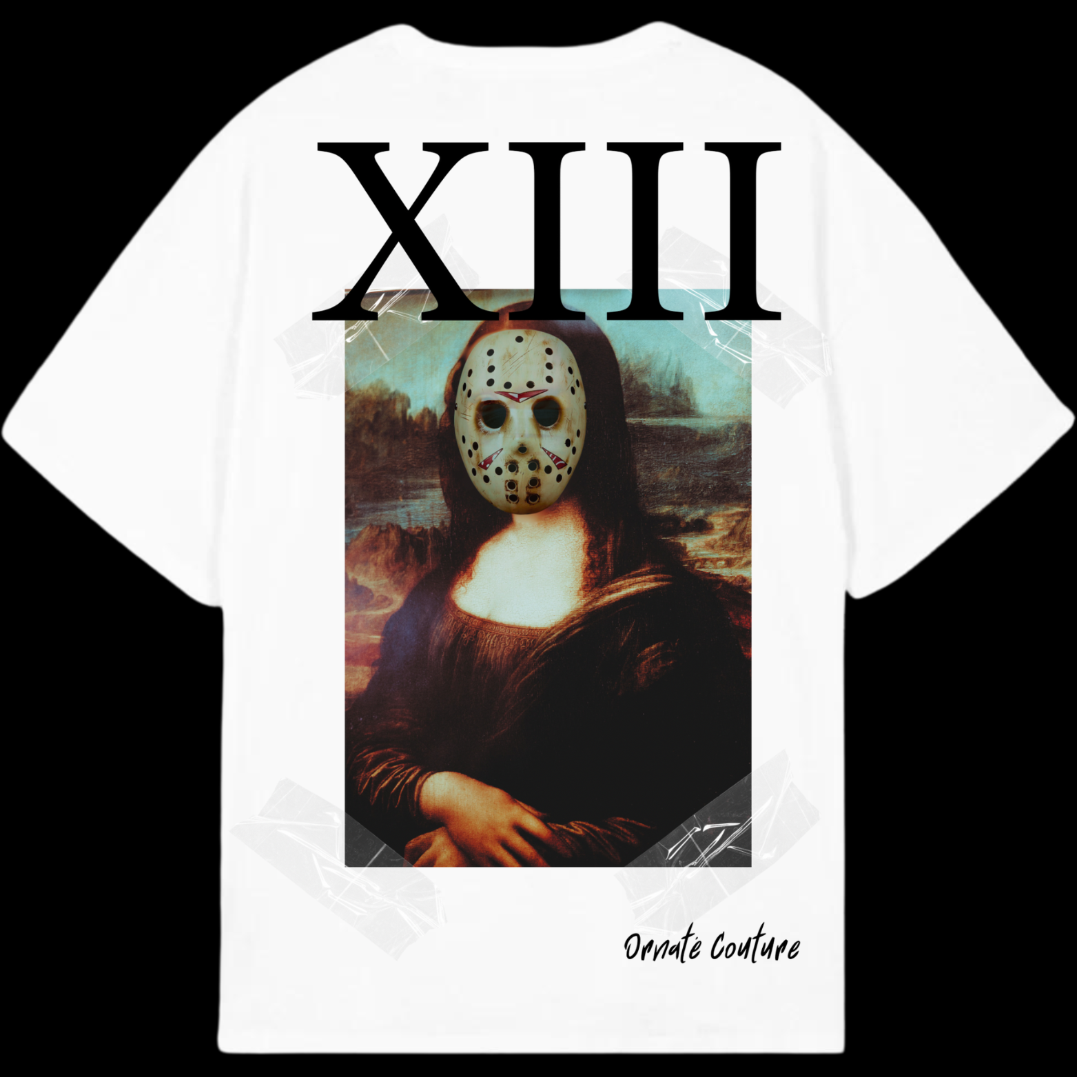 Ornaté Couture - Venta al por mayor Camiseta estampada - Unisex - Camiseta Mona Lisa x Jason3
