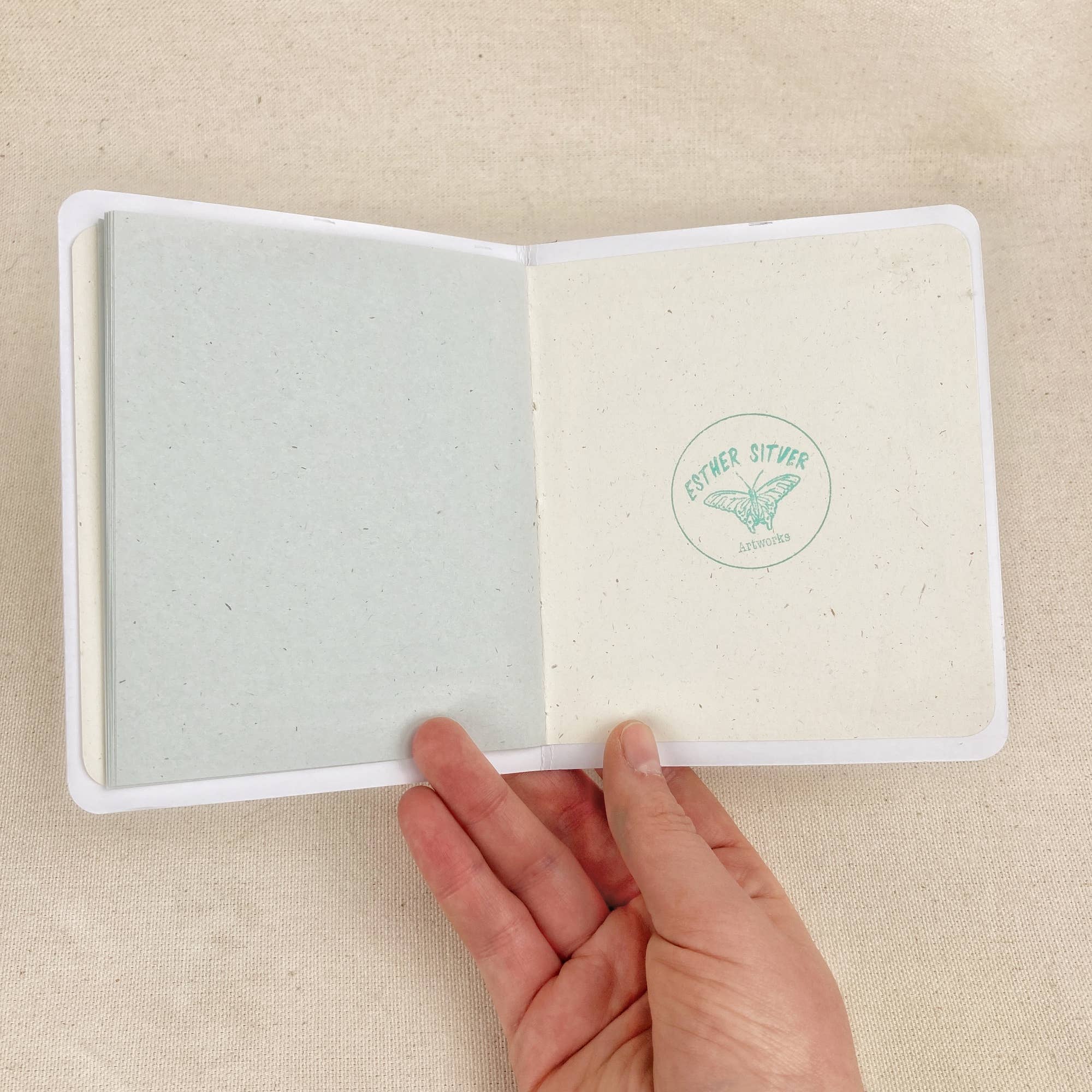 Esther Sketch - Wholesale Notebook - Chickens Notebook with Lined Paper 5"x4.5"3