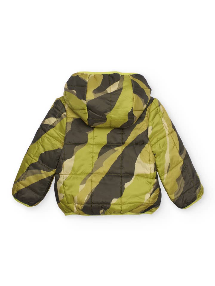 tuc tuc - Wholesale Jacket - Kids - Camouflage padded jacket for boys with integrated hood1