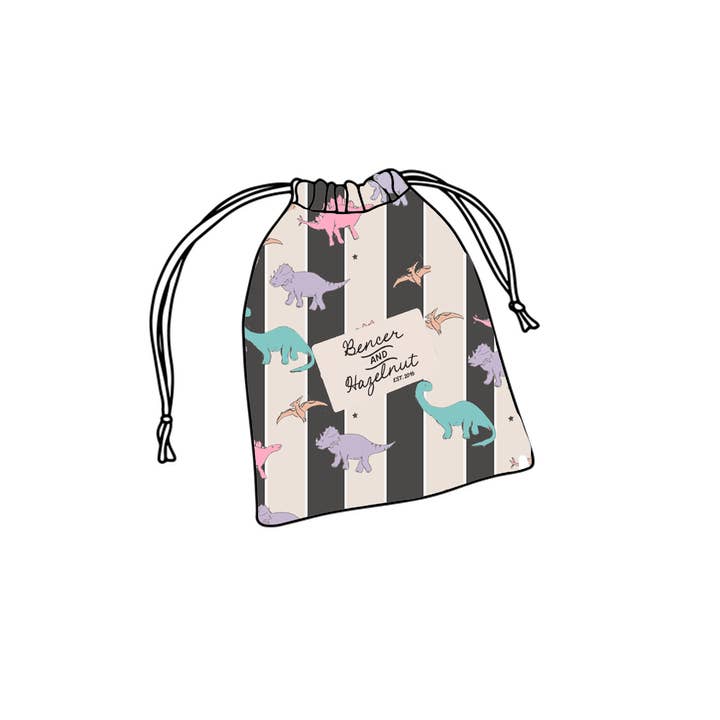 Cot Sheet - Adasaurus (Arriving January) for wholesale by Bencer & Hazelnut