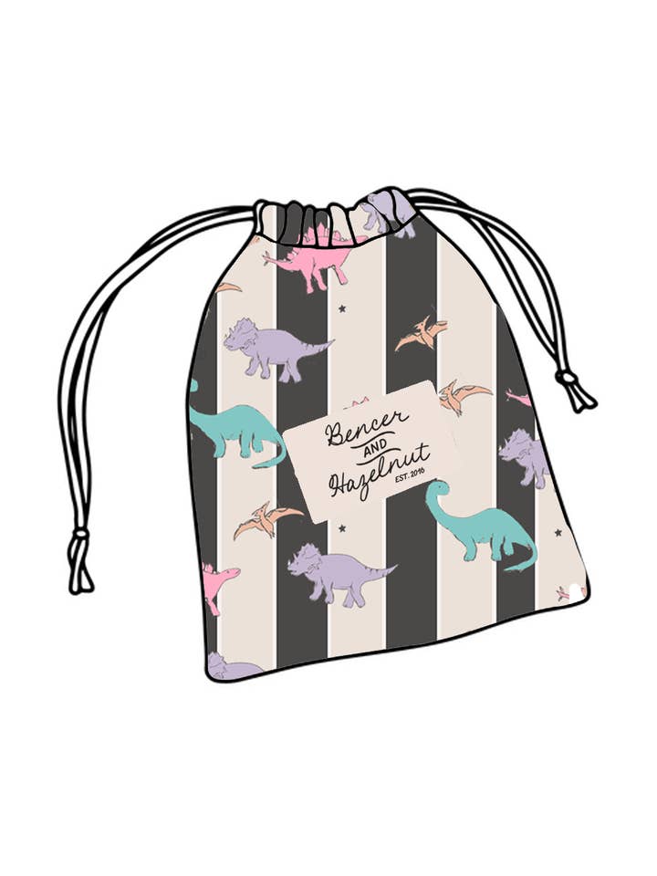 Cot Sheet - Adasaurus (Arriving January) for wholesale by Bencer & Hazelnut