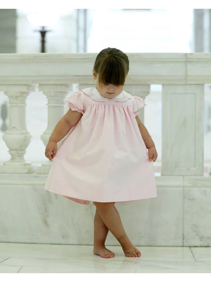 The Yellow Lamb - Wholesale Dress - Kids - Laura Dress - Pink