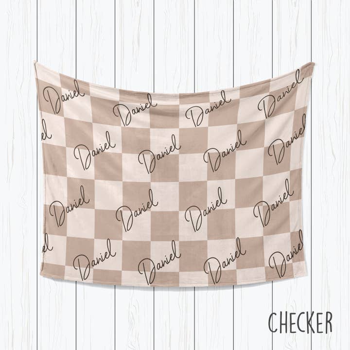 BloomAngel - Wholesale Bedding Blanket - Kids & Baby - Personalized Minky/Sherpa Kids & Baby Blanket #11