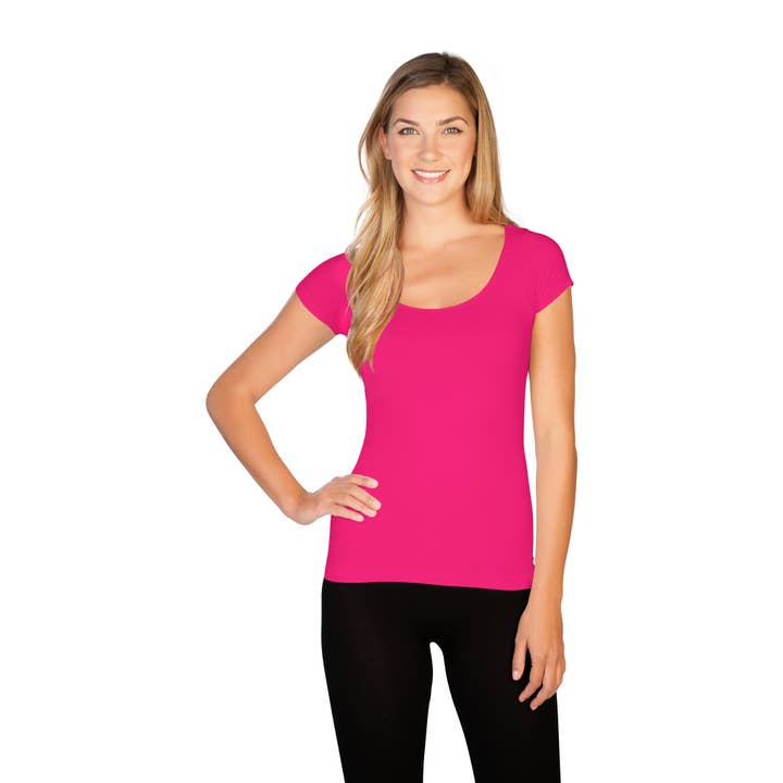 Skinnytees - Wholesale T-Shirt - Women's - Cap Sleeve Tee5