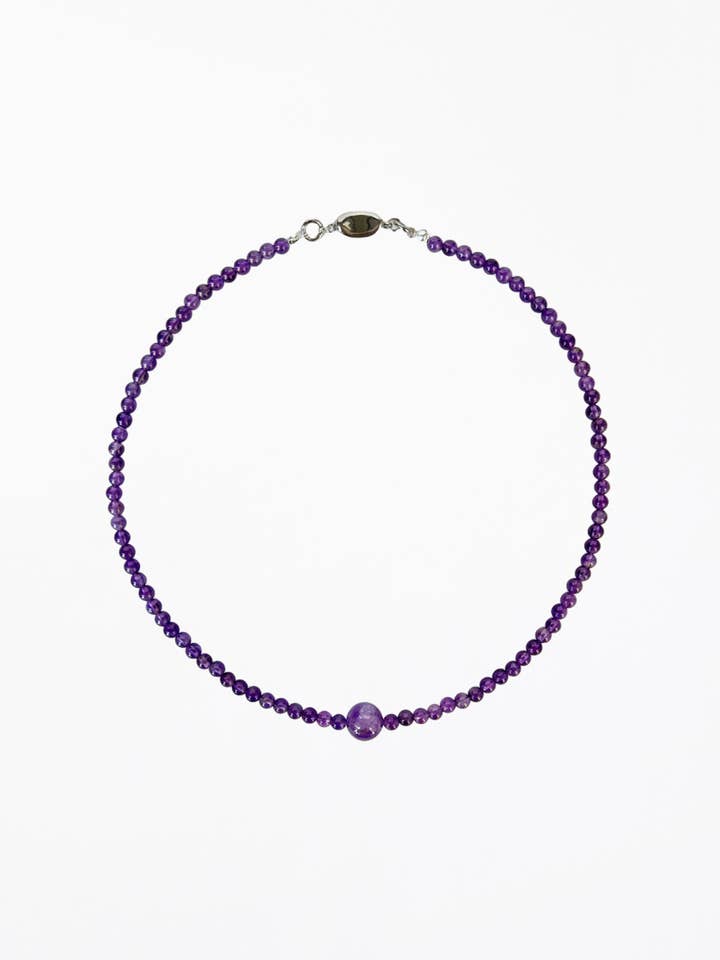 Collier Améthyste Belrus pour la vente par AETHERA