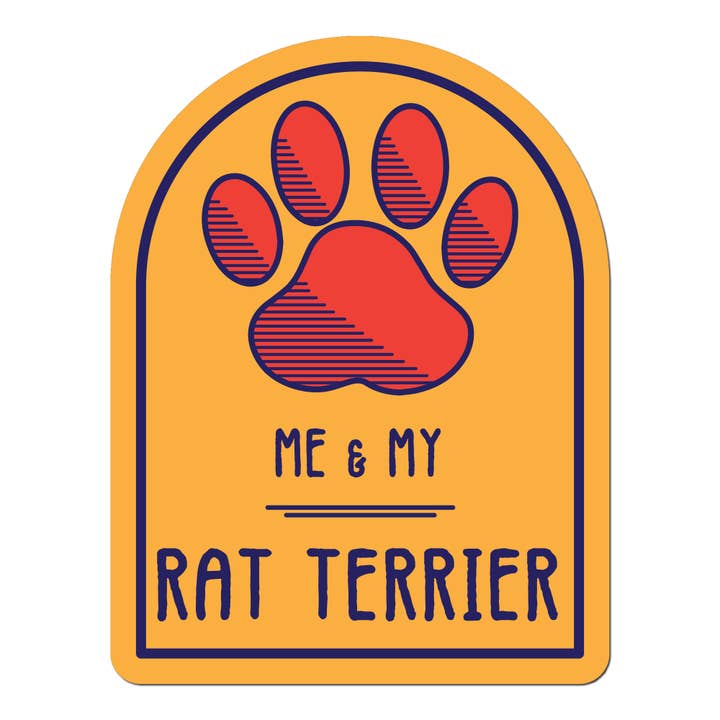Imagine This Company – Großhandel Magnete – Fenstermagnet „Me and My Rattenterrier“3
