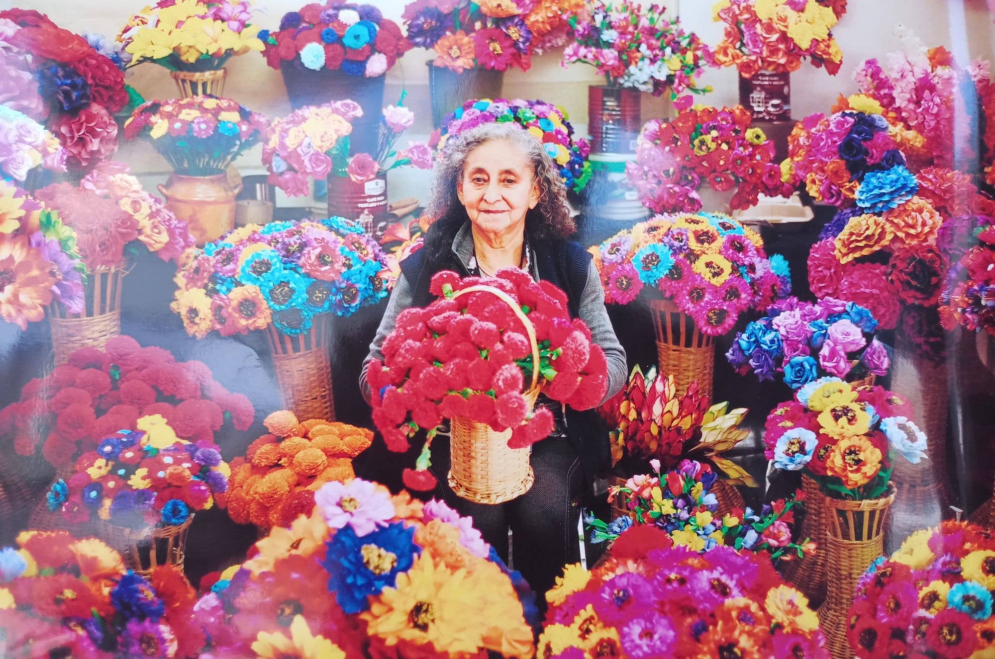 ArtMexico Ltd - Wholesale Kunstbloemen - Cempasúchil goudsbloemen voor Día de Muertos evenementdecoratie5
