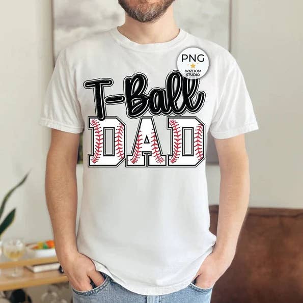Tee Ball Dad Tee for wholesale by Mad Design Co. Ltd