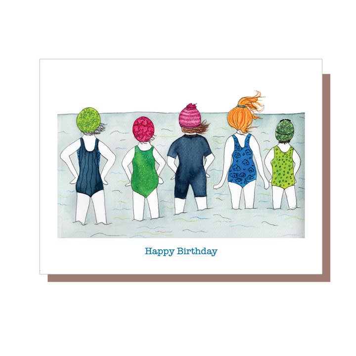 Alles Gute zum Geburtstag - Meeresliebhaber für den Großhandel von Irish Greeting Cards by Catherine Dunne