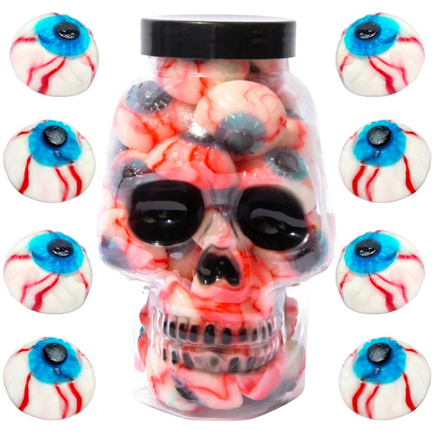 Googly Eyes Jar -50 ct, Gummies, Size: 14 Grams