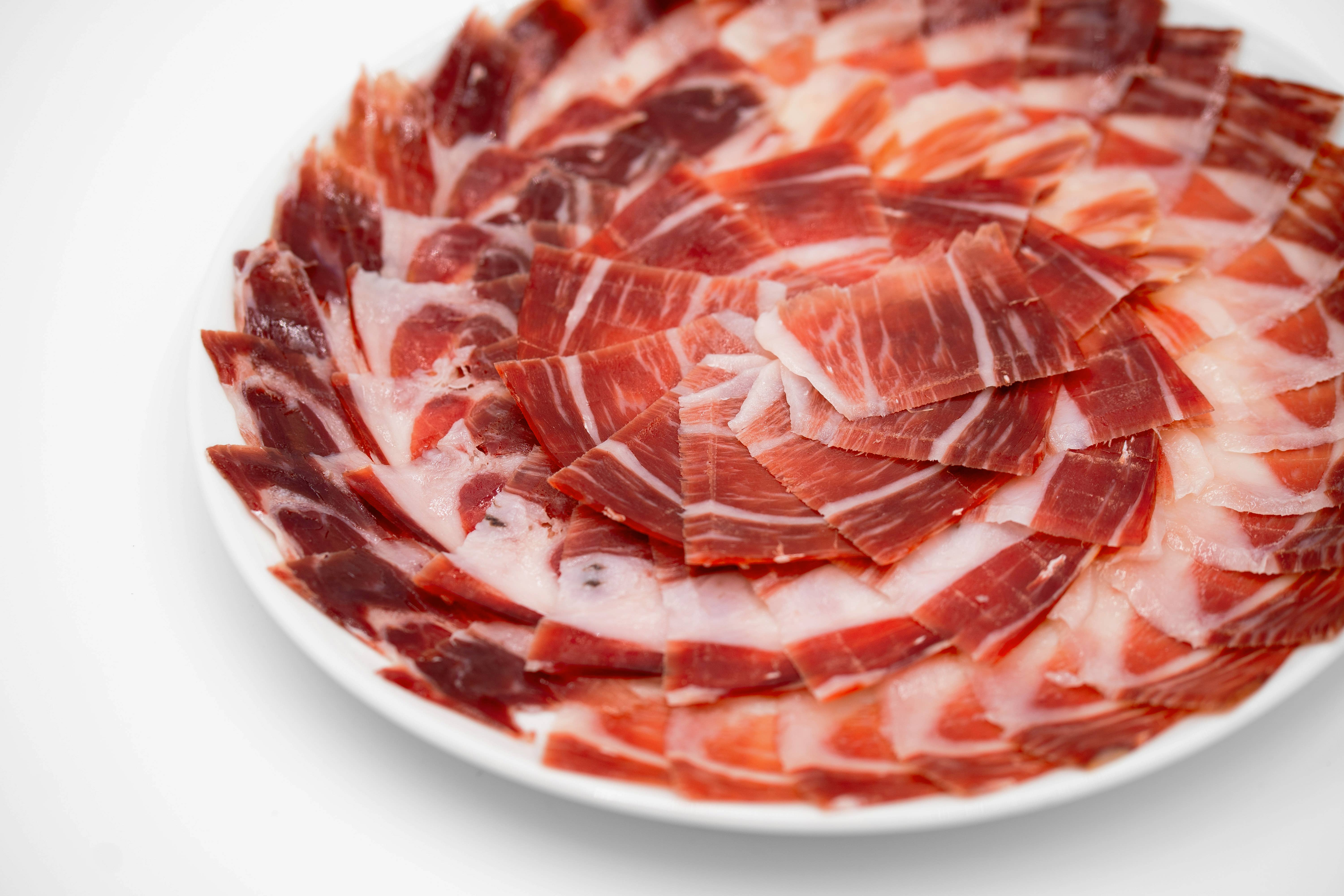 BEHER USA - Vente Jambon - Assiette de jambon 100 % ibérique 3 oz