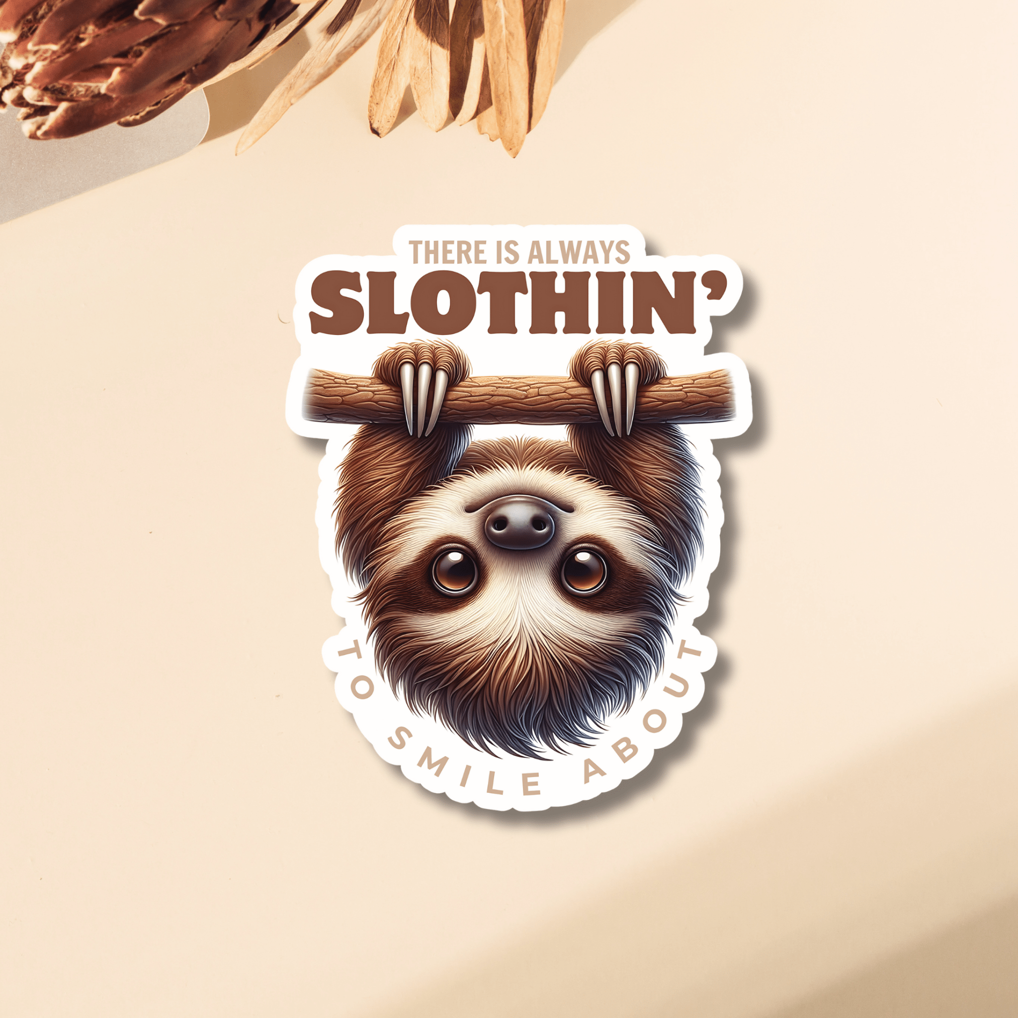 Stormy Vision - Wholesale Sticker - Cute Sloth Sticker Inspired By Mental Health, Die Cut Decals2